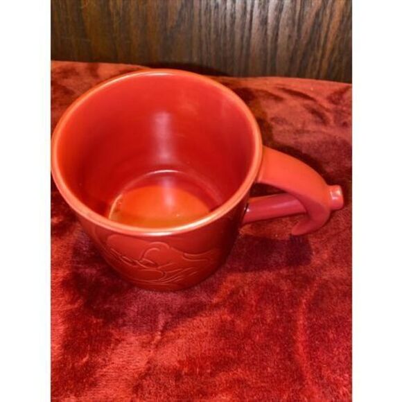 Disney Hallmark GRUMPY Before Coffee Red Axe Handle Mug Snow White 12 oz NWT - Picture 3 of 4